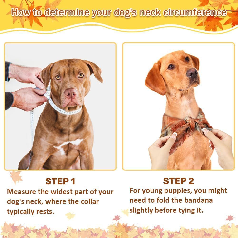 Wild-Life™: Fall Doggy Bandanas