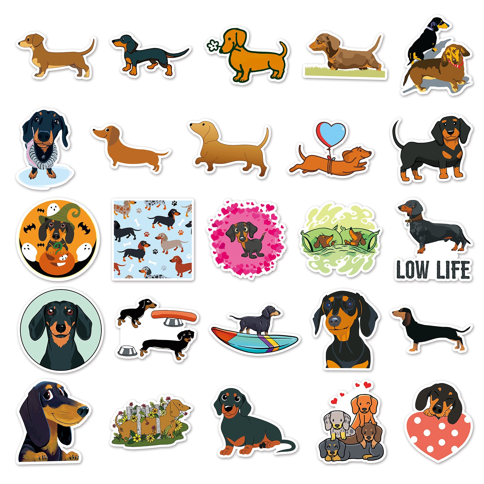 Wild-Life™: Sausage Doggy Sticker Pack